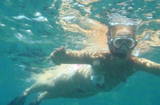 São Jorge zwemmen - swimming