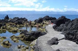 São Jorge zwemmen - swimming